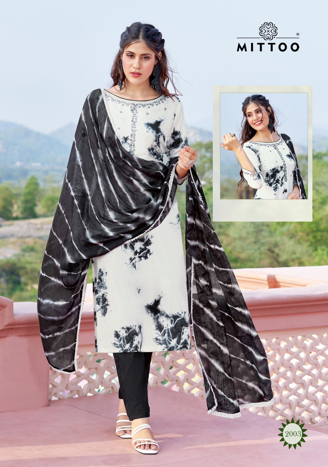 Keona By Mittoo Rayon Embroidery Kurti With Bottom Dupatta Wholesale Market In Surat
